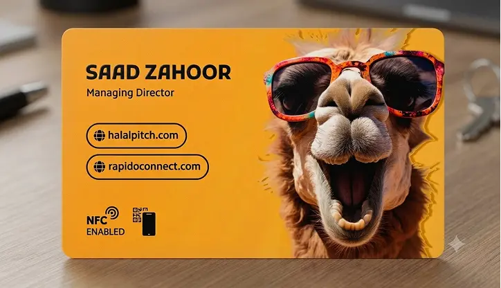 Premium PVC NFC card Saudi Arabia